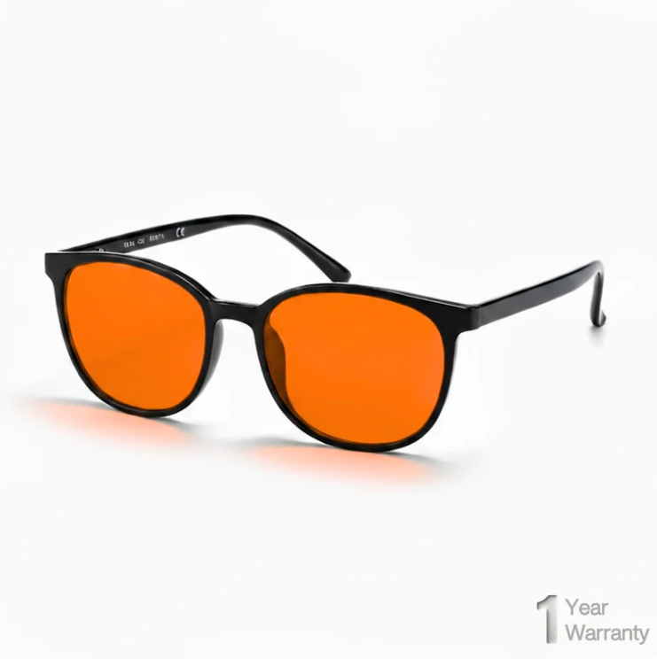 Flow® | Lunettes unisexes à verres rouges – Anti lumière bleue